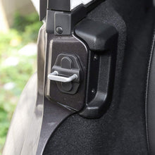 Voodonala for JL Door Lock Cover Buckle Decor Trim for 2018 2019 Jeep Wrangler JL JLU 2020 Gladiator JT ABS 6PCS