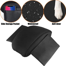 D-Lumina Center Console Cover Armrest Cushion Pad for Toyota Tacoma 2016 2017 2018 Armrest Pad, W/ 2-Side Storage Pockets, Neoprene, Waterproof, Black