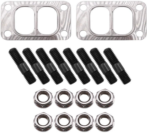 Turbocharger Mounting Stud & Mounting Nut with Turbo Gasket Set 3818824 3818823 3901356 Fit Cummins B-Series