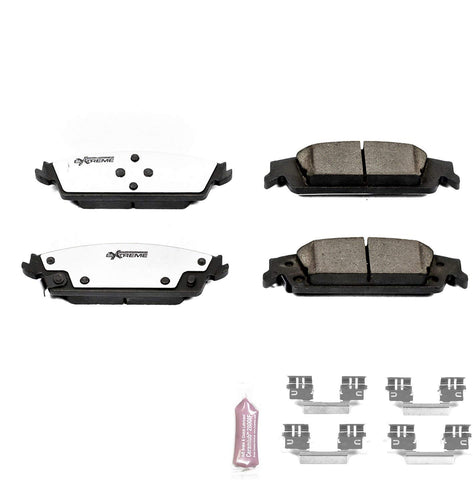 Power Stop Z36-1707, Z36 Truck & Tow Carbon-Fiber Ceramic Rear Brake Pads