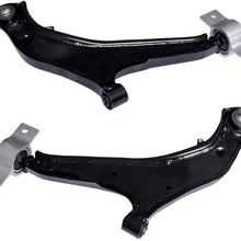 AUQDD 2PCS K620354 K620355 Left & Right Suspension Front Lower Control Arm and Ball Joint Assembly Compatible With Infiniti I30 I35 Nissan Maxima (Built After 4/1999)