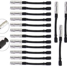 OCPTY New Set of 16 Spark Plug Ignition Wires Fit for Mercedes-Benz 1998-2009