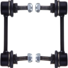 LSAILON 2pcs Rear Sway Bar End Links Kit Fit for 2002-2006 Nissan Altima 2004-2008 Nissan Maxima