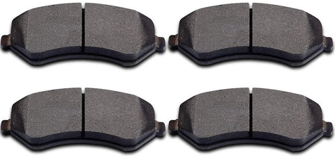 SCITOO Compatible fit for Ceramic Discs Brake Pads, 4pcs Front Brake Pads Brakes Kits 01-06 Chrysler Town Country,01-03 Chrysler Voyager,01-07 Dodge Caravan/Dodge Grand Caravan,Jeep Liberty ATD856AC