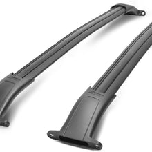 Pair OE Style Aluminum Roof Rack Rail Cross Bar Replacement for Cadillac Escalade ESV Chevy Tahoe GMC Yukon XL 15-18