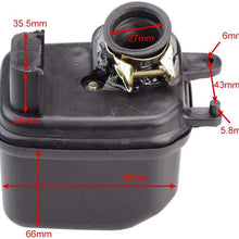 GOOFIT Air Filter Cleaner Box Housing Assembly for Yamaha PY50 QT50 PW50 Pocket Bike Dirt Bike Motorcycle