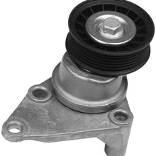 Automatic Serpentine Belt Tensioner and Pulley Assembly - Replaces 38158, 88929140 - Fits Chevy Avalanche, Silverado, Tahoe, Trailblazer, GMC Sierra, Yukon, Cadillac Escalade, Buick Rainier