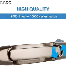 ECCPP Door Handle Exterior Outer Outside Front Driver Side Replacement for 1998 1999 2000 2001 2002 2003 Toyota Sienna(Beige)