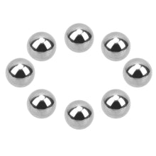 Stainless Steel Bearing Balls G1000 Stainless Steel Ball Stainless Steel Ball Replacement HRC<26 for Plastic Hardware for Industries for Aerospace(8mm)