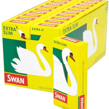 Swan 10 Pack of Swan Extra Slim Cigarette Filter Tips(Half Box) = 1200 Tips