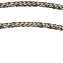 18 Inch Braided S.S. Brake Line - Straight AN3-2 Pack (2-Pack)