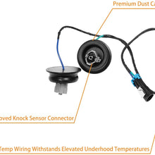Knock Sensor Wiring Harness | for Chevy Suburban Silverado Avalanche Tahoe, GMC Sierra Yukon, Cadillac Hummer & more GM Vehicles | Replace# 12601822, 917-033