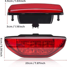 Tail Light Taillight Red Compatible with Honda TRX500 TRX420 Rancher Foreman 2007 to 2015