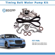 ECCPP Timing Belt Water Pump Kit Fit for 1990-1997 for Lexus LS400 1992-1997 for Lexus SC400