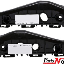 Parts N Go 11-13 Corolla Bumper Brackets Reinforcement Support Set Toyota Driver & Passenger Pair LH/RH - TO1042114, TO1043114, 52116-02170, 52115-02170