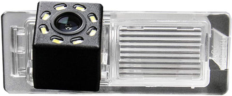 HD 720p Backup Camera Waterproof Rear-View License Plate Rear Reverse Parking Camera for Envision Encore Aveo 2012 Trailblazer 2012 Cruze 2012 Opel Mokka 2012 SRX CTS