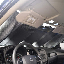 Motor Trend Front Windshield Sun shade - Accordion Folding Auto Sunshade for Car Truck SUV 58 x 24 Inch (Gray) - AS-311-GR_am