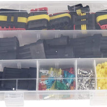 ESUPPORT 1-6 Pin Way Car Motor Waterproof Electrical Connector Terminals Cable Plug Socket Kit Wire AWG Gauge Marine Blade Fuse Box