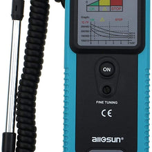 Allsun Automotive Brake Fluid Tester Brake Fluid Detector LED Indicator 180°Pucker with Buzzer Diagnostic Tool EM283A