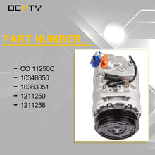 OCPTY CO 11250C AC Compressor Compatible for BMW 545i BMW 550i BMW 745i BMW 760i