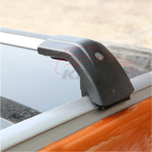 KPGDG Lockable Crossbars Fit for All New V60 2019 2020 Baggage Roof Rack Rail Cross Bar - Silver