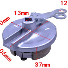 FLYPIG Motorcycle Front & Rear Drum Brake Pad Shoe Assembly Fit Honda XR 50 XR50 CRF CRF50 DIrt Pit Bike Wheel Brake Shoe Drum Hub