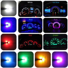WLJH Bright White Instrument Panel Gauge Cluster Speedometer Tachometer Indicator Bulb Full Led Light Kits Package Replacement For Jeep Wrangler 1992-1995