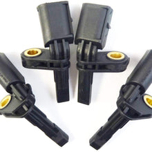 NEW Set ABS Wheel Speed Sensor Front Rear Left Right 7H0927804 For VW Passat B6 B7 AUDI A3 TT