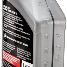 Quicksilver 8M0078616 4-Stroke Marine Engine Oil – for Outboard, Sterndrive & Inboard Engines – SAE 10W-30 Mineral – 1 Quart