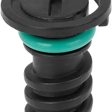 X AUTOHAUX ABS Car Engine Oil Drain Plug Replacement for Mercedes-Benz C63 AMG S 2016 0029902017