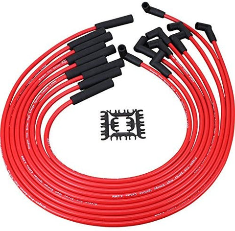 Dragon Fire Race Series High Performance Ignition Spark Plug Wire Set Compatible Replacement For 331 365 390 429 472 500 Buick Nailhead 400 401 425 Oem Fit PWJ136