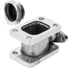 Turbo Manifold Adapter,T3-T3 Stainless Steel Turbo Manifold Adapter 38mm Wastegate Flange Outlet Turbo Swap Project