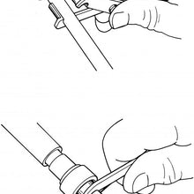 ARES 70024-3/8-Inch and 5/16-Inch Scissor Fuel Line Disconnect Tool - Easy Separation of Quick Disconnect Style Fittings - Use on Fuel, Heater, and A/C Line Service on Many Late Model Vehicles