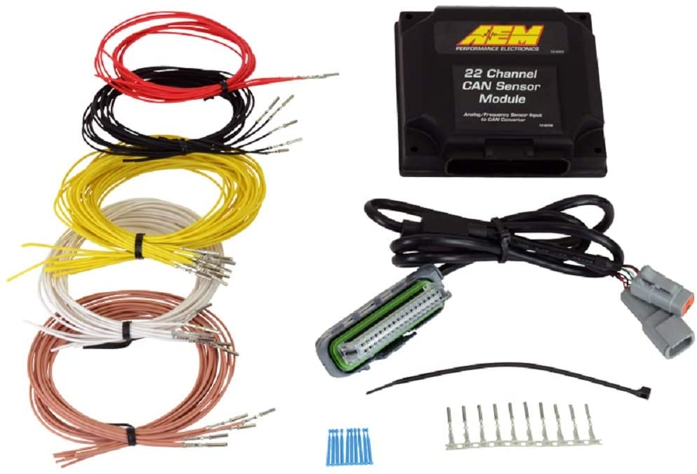 AEM 22 Channel CAN Sensor Module Analog Digital Converter for CD Dash Display