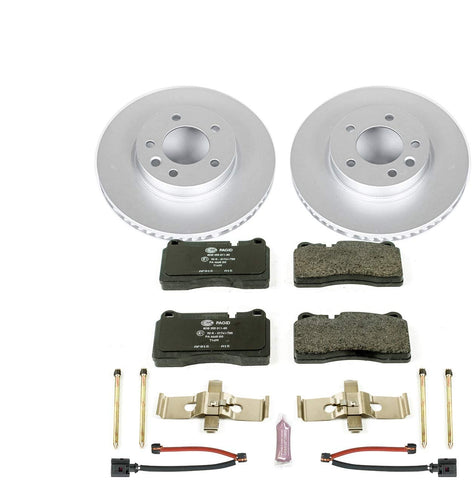 Power Stop ESK4656 Front Euro-Stop Brake Kit Volkwagen