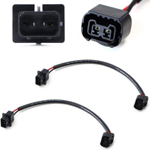 iJDMTOY (2) P13W 12277 Extension Wire Harness Sockets For Daytime Running Lamps, Driving Fog Lights Retrofit Work Use