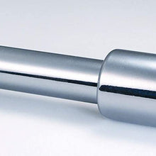 Trimax Industrial 5/8" Dia.Receiver Lock Twister Series with Flat Keys TK225, Clam Packaging, Chrome