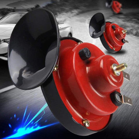 NANCY99 Super Train Horn Electric Snail Horn Motorcycle Modification Parts 12V Motorcycle High Note Snail Horn