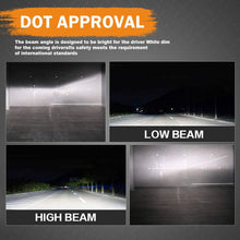 7 inch LED Headlight Fog Passing Lights DOT Kit Set Ring Motorcycle Headlamp Ring for Harley Davidson Touring Road King Ultra Classic Electra Street Glide Tri Cvo Heritage Softail Deluxe Fatboy Chrome