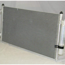 VioletLisa All Aluminum Air Condition Condenser 1 Row Compatible with 2007-2012 Sentra Without Oil Cooler