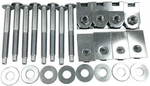 Fudoray Truck Bed Mounting Bolt Nut Hardware Kit for 1999-2013 Ford F250 F350 F450 F550 Super Duty Replaces Dorman 924-311