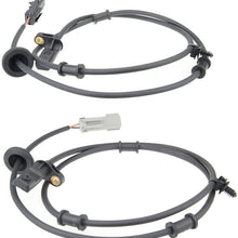 Set of 2 Rear Left and Right ABS Wheel Speed Sensors for Jeep Grand Cherokee WJ 1999-2004