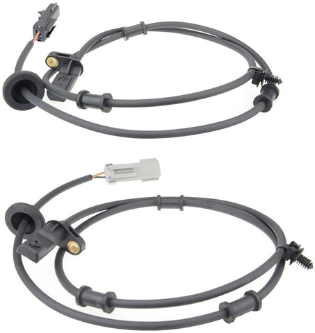 Set of 2 Rear Left and Right ABS Wheel Speed Sensors for Jeep Grand Cherokee WJ 1999-2004