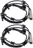 AUTEX 2PCS ABS Wheel Speed Sensor Front Left & Right ALS2113 compatible with Jeep Commander 2006 2007 08 2009 2010 3.7L 4.7L 5.7L/Jeep Grand Cherokee 2005 2006 2007 08 09 10 3.7L 4.7L 5.7L 3.0L 6.1L