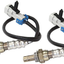 Heated Universal Oxygen O2 Sensor 234-4668 sensor 1 Upstream For Chevy Avalanche Cobalt Equinox HHR Impala Malibu Silverado 1500 2500 HD 3500 HD Suburban 1500 2500 Tahoe