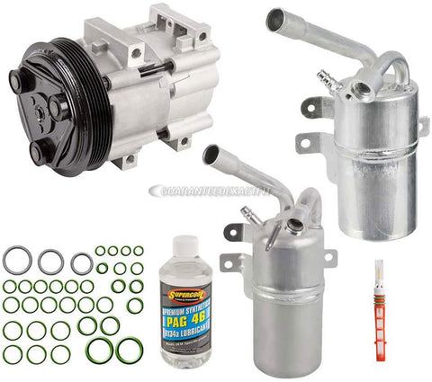 For Ford Focus 2000 2001 2002 AC Compressor w/A/C Repair Kit - BuyAutoParts 60-80224RK New