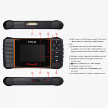 iCarsoft Volvo/SAAB OBD-II Multi Systems Scanner Tool, SRS ABS Engine Oil Reset, EPB i906-II New Version