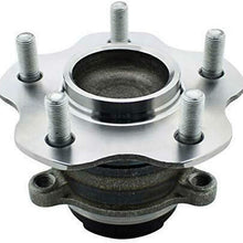 MotorbyMotor (2WD) Rear Wheel Bearing Hub Assembly Fit 2017-2019 Nissan Qashqai,2017-2019 Nissan Rogue Sport, 2014-2019 Nissan Rogue Hub Bearing 5 Lugs, w/ABS, Replace 512534