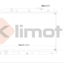 Klimoto Radiator | fits Honda CR-V CRV 2012-2015 2.4L L4 | Replaces RDK0006 HO3010230 19010R5AA51