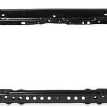 Radiator Support Assembly Compatible with 1995-1997 Toyota Tacoma Black Steel